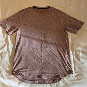 Lululemon Athletica red Short Sleeve Tees